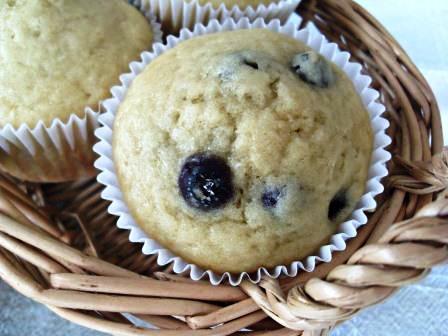 Muffins de Blueberries