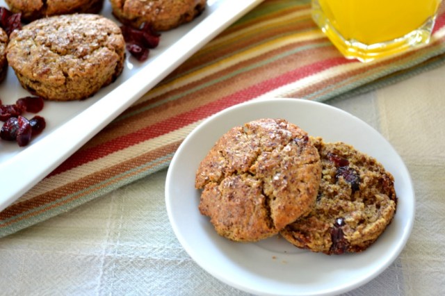 Scones de Cranberry y Quinua