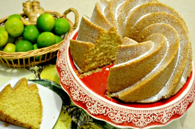 Bundt Cake de Limón, Kion y Pimienta