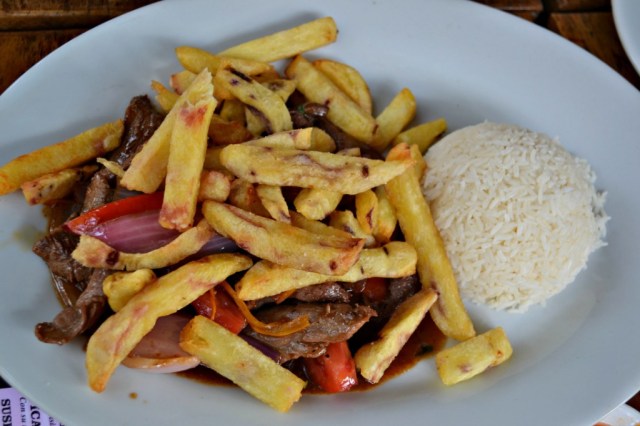 Lomo Saltado Don Cucho: 45.00 soles