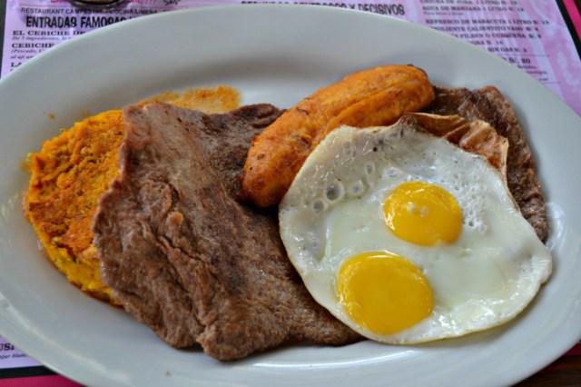 Tacu Tacu a lo Misio: 45.00 soles