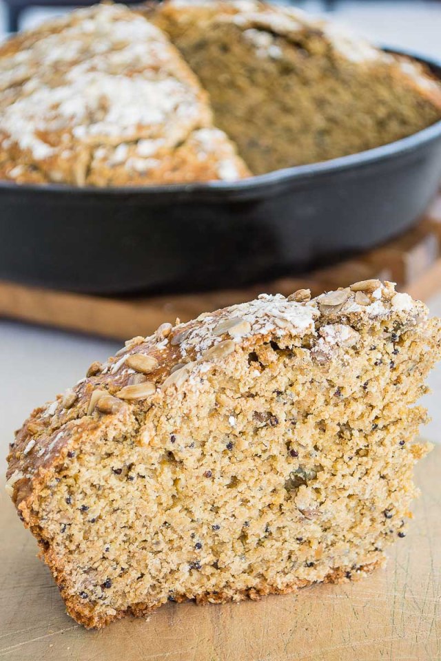 Pan Integral con semillas, sin levadura